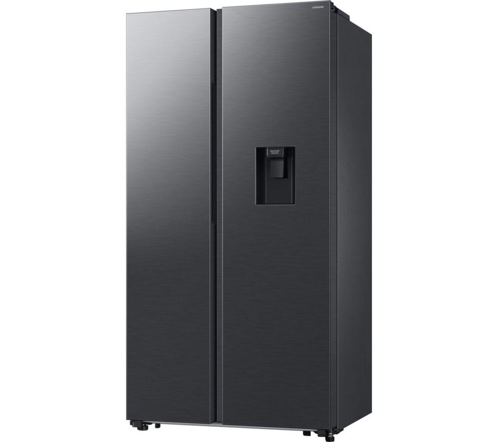 SAMSUNG Bespoke AI Series 7 SpaceMax RS57DG410EB4EU Smart American-Style Fridge Freezer - Black image number 2 of 8