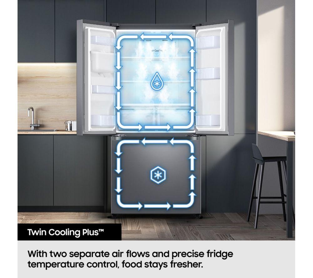 SAMSUNG Series 8 SpaceMax RF50C510ES9/EU Smart Fridge Freezer - Refined Inox image number 5 of 7