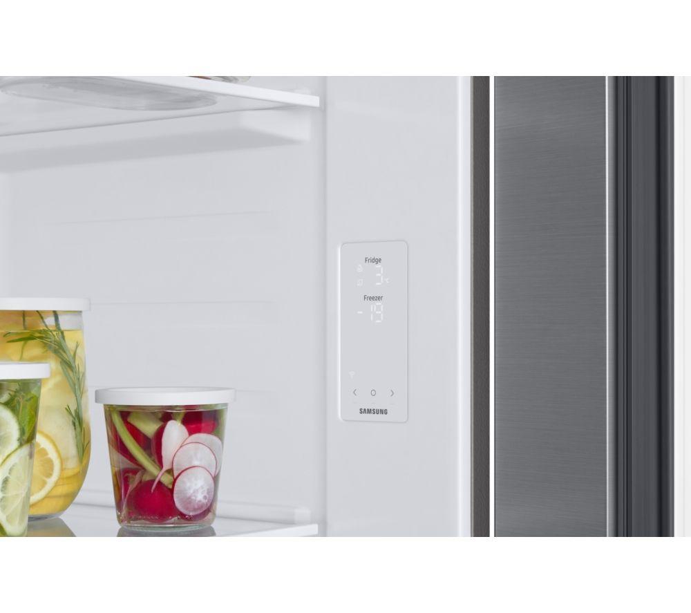 SAMSUNG Bespoke AI Series 7 SpaceMax RS57DG410EM9EU Smart American-Style Fridge Freezer - Silver image number 6 of 9