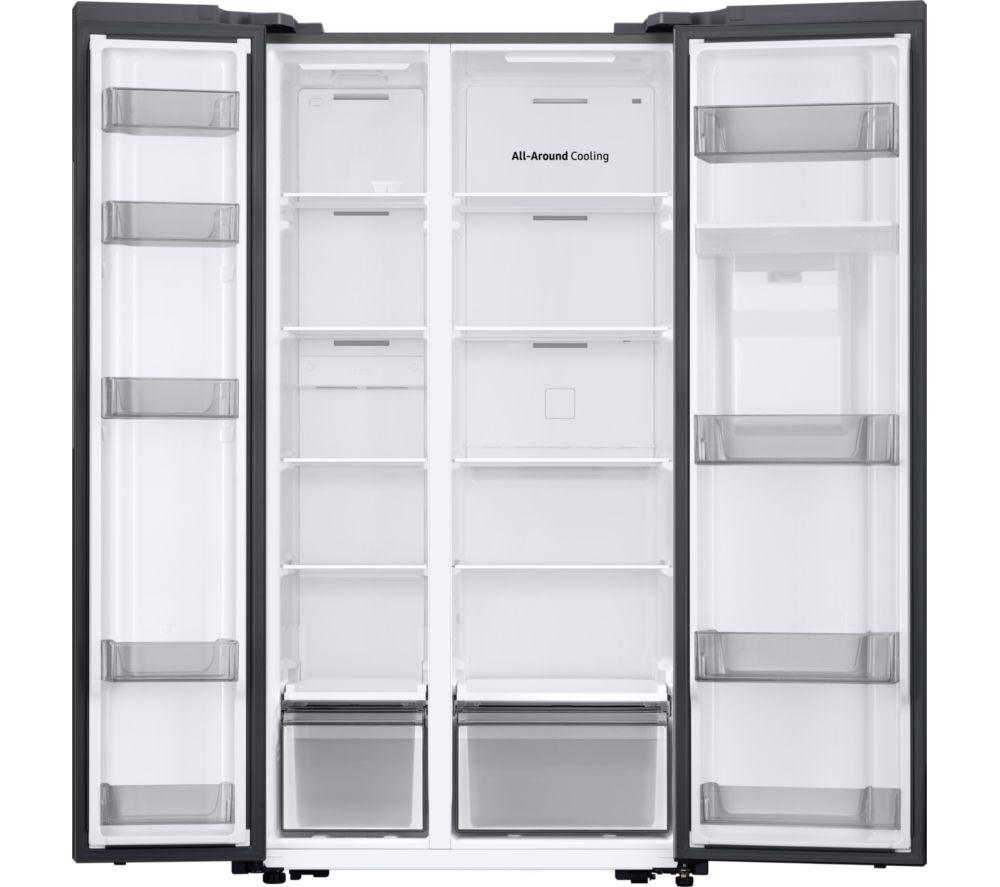 SAMSUNG Bespoke AI Series 7 SpaceMax RS57DG410EM9EU Smart American-Style Fridge Freezer - Silver image number 7 of 9