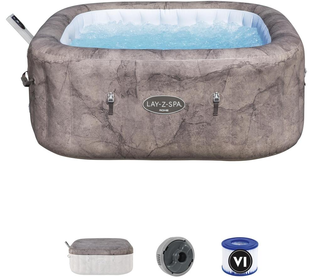 LAY-Z-SPA Rome AirJet Inflatable Hot Tub image number 2 of 7