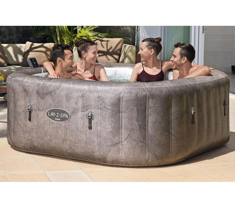 LAY-Z-SPA Rome AirJet Inflatable Hot Tub image number 6 of 7
