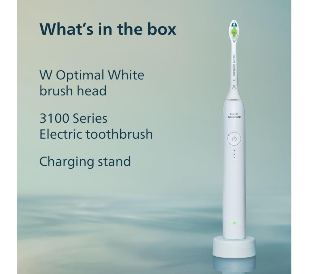 PHILIPS Sonicare 3000 HX4031/21 Electric Toothbrush - White image number 3 of 11