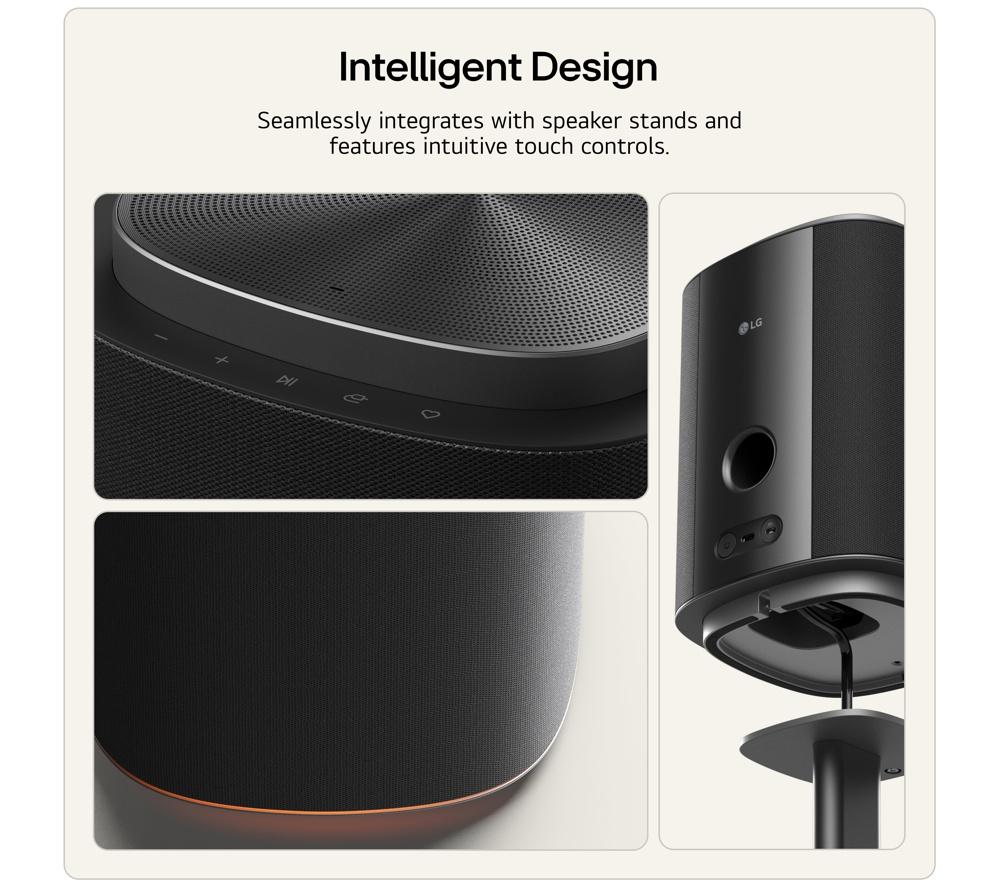 LG Sound Suite M7 Wireless Multi-room Speaker - Black image number 3 of 11