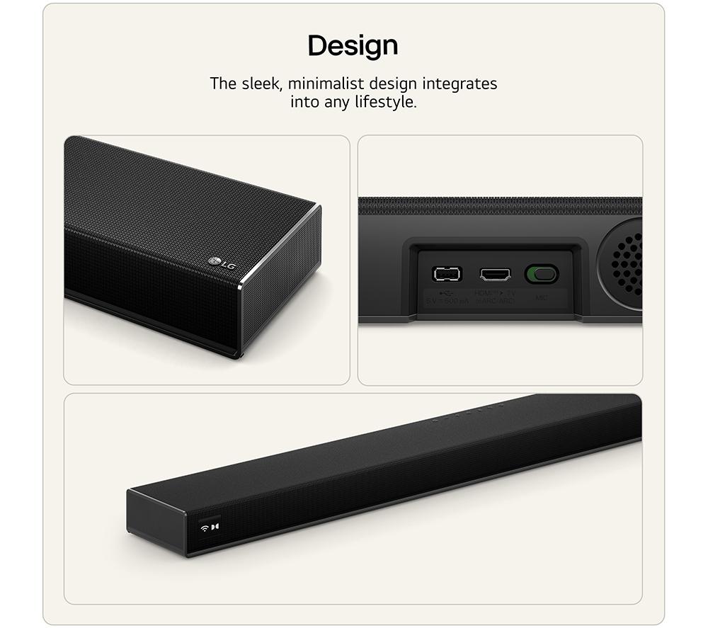 LG Sound Suite H7 9.1.6 All-in-One Sound Bar with Dolby Atmos FlexConnect image number 3 of 10