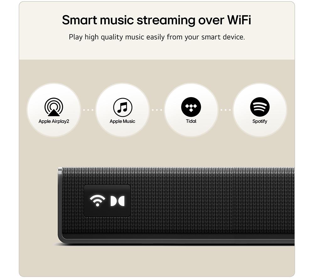 LG Sound Suite H7 9.1.6 All-in-One Sound Bar with Dolby Atmos FlexConnect image number 8 of 10