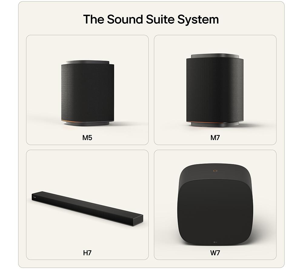 LG Sound Suite H7 9.1.6 All-in-One Sound Bar with Dolby Atmos FlexConnect image number 9 of 10