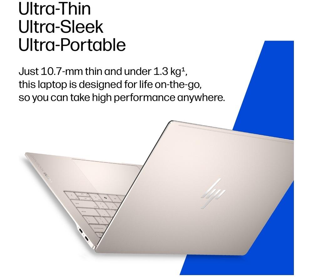 HP OmniBook Ultra Next Gen AI 14" Laptop - Intel&reg; Core&trade; Ultra 7, 2 TB SSD, Silk Sand image number 7 of 27
