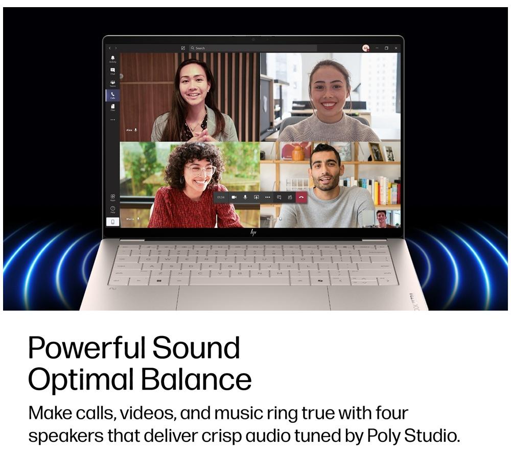 HP OmniBook Ultra Next Gen AI 14" Laptop - Intel&reg; Core&trade; Ultra 7, 2 TB SSD, Silk Sand image number 11 of 27