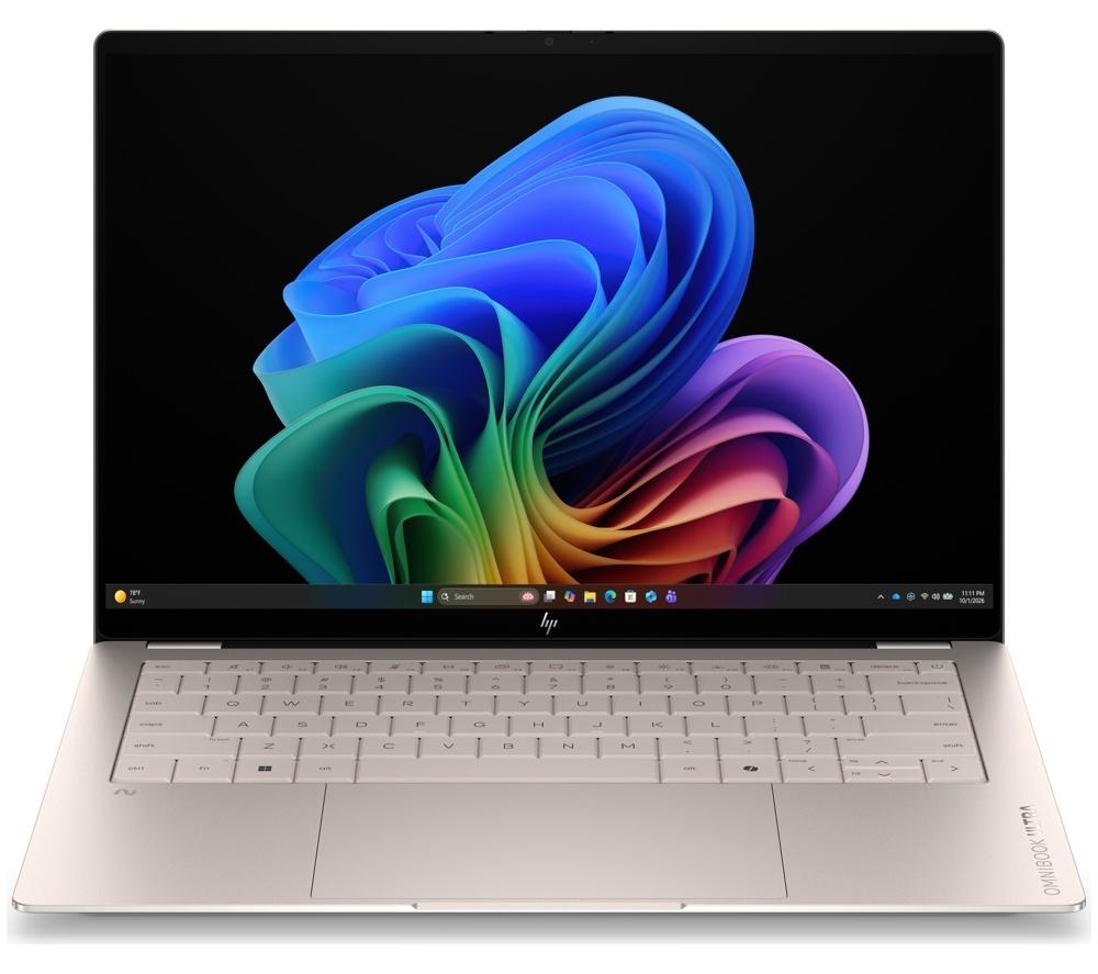HP OmniBook Ultra Next Gen AI 14" Laptop - Intel&reg; Core&trade; Ultra 7, 2 TB SSD, Silk Sand image number 23 of 27
