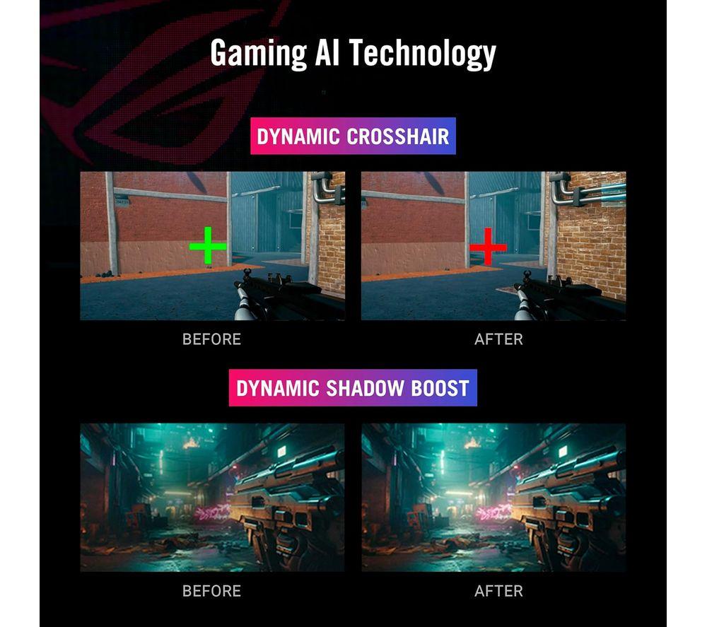 ASUS ROG STRIX XG27JCG 5K Ultra HD 27" IPS LED Gaming Monitor - Black image number 2 of 6