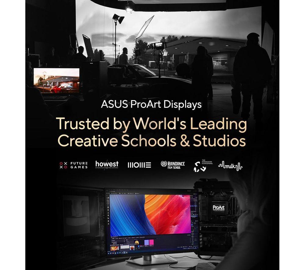 ASUS ProArt PA32UCDM 4K Ultra HD 32" OLED Monitor - Black & Silver image number 6 of 11
