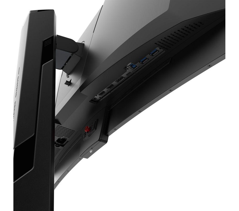 MSI MPG 341CQR X36 Quad HD 34" Curved Quantum Dot QD-OLED Gaming Monitor - Black image number 13 of 13
