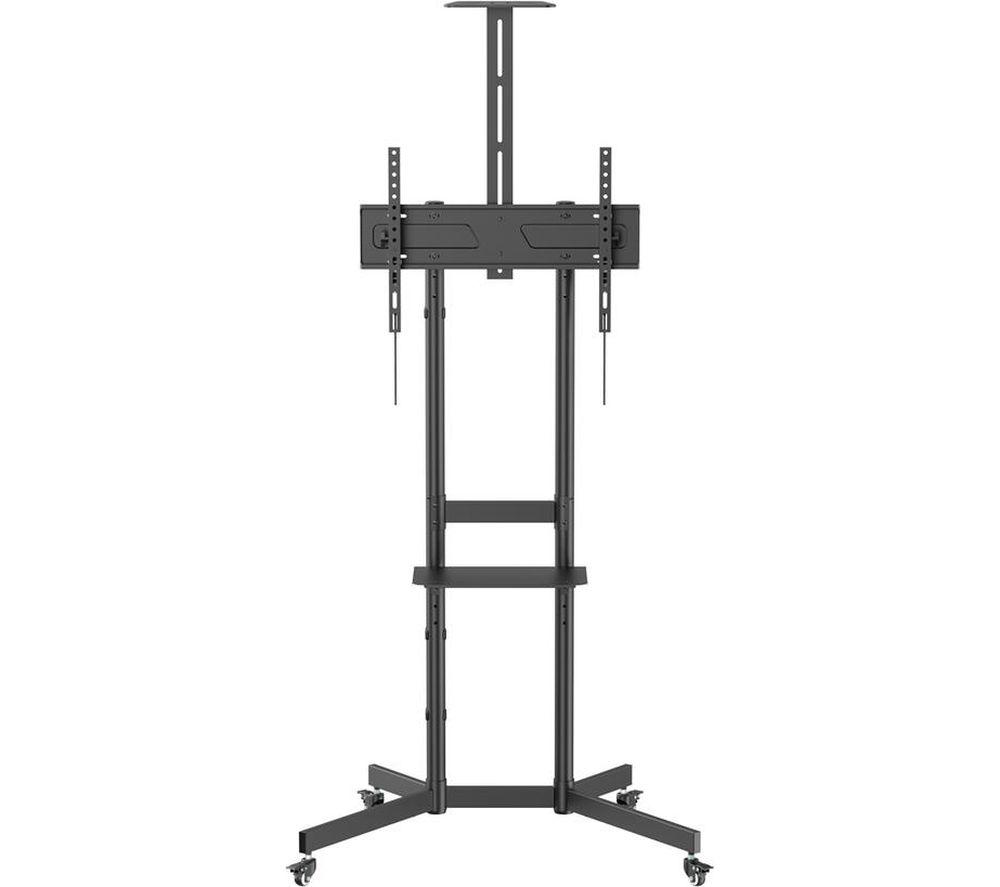 Avf Height Adjustable Mobile Tv Cart For 37-70" Tvs - Black, Black