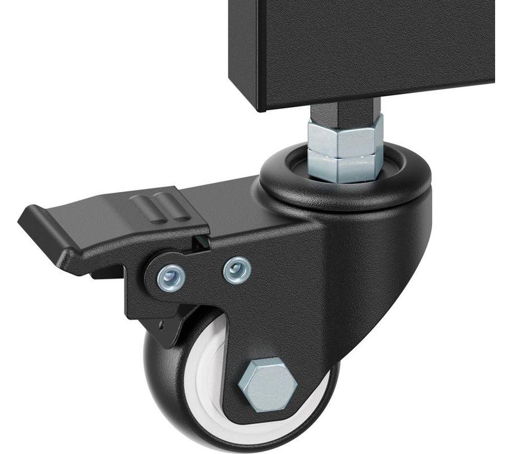 AVF Height Adjustable Mobile TV Cart for 37-70" TVs - Black image number 3 of 7