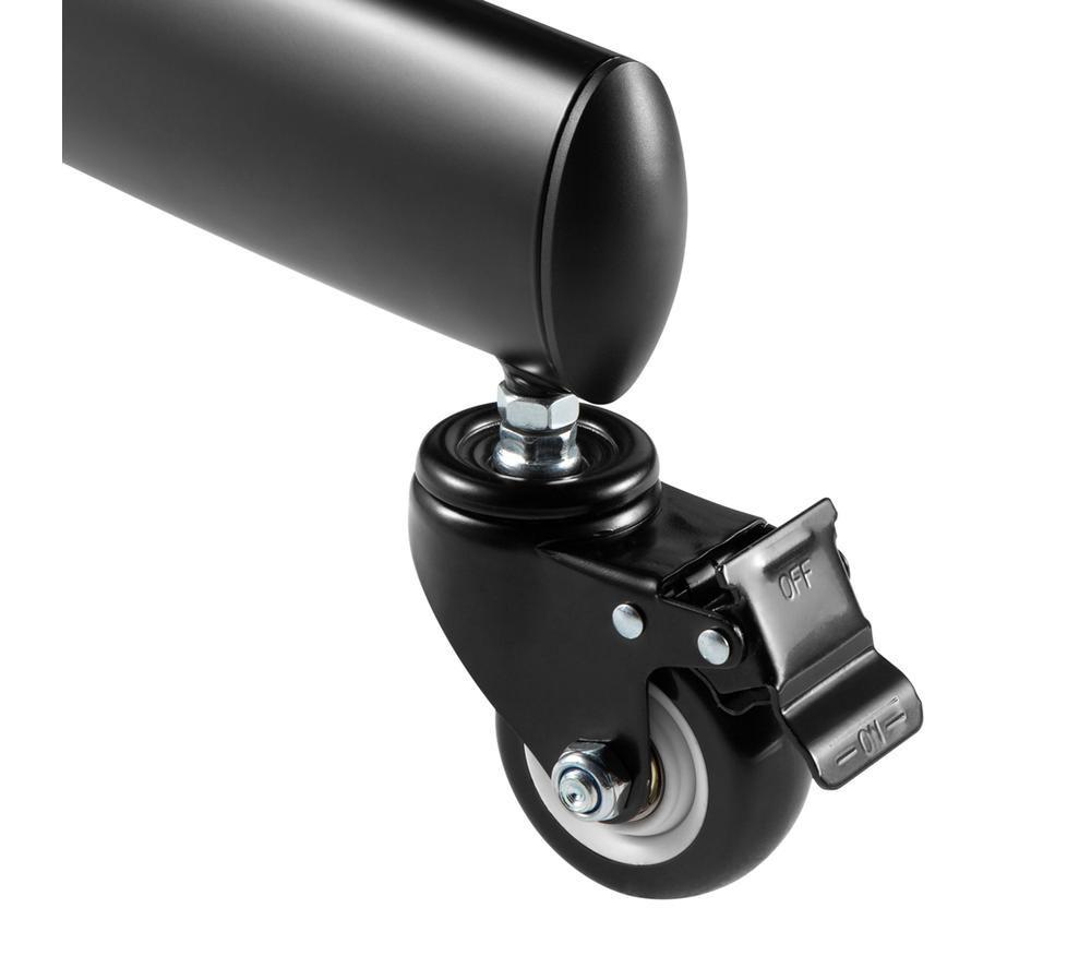 AVF Height Adjustable Tilt & Turn Mobile TV Cart for 37-70" TVs - Black image number 3 of 8