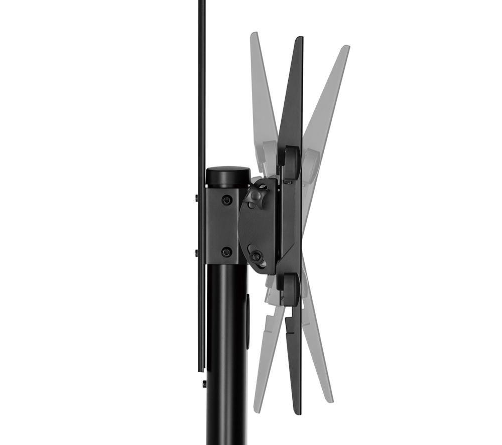 AVF Height Adjustable Tilt & Turn Mobile TV Cart for 37-70" TVs - Black image number 5 of 8