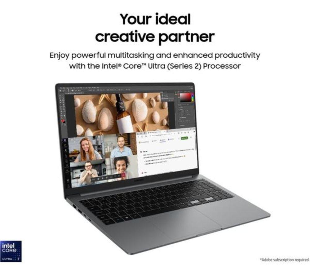 SAMSUNG Galaxy Book5 15.6" Refurbished Laptop - Intel&reg; Core&trade; Ultra 5, 512 GB SSD, Grey (Very Good Condition) image number 6 of 8