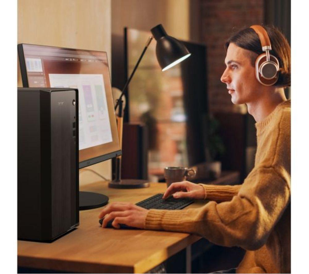 ACER Aspire TC-102 Refurbished Desktop PC - Intel&reg; Core&trade; i7, 1 TB SSD, Black (Very Good Condition) image number 4 of 6