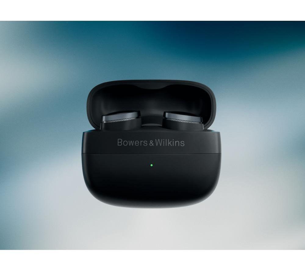 BOWERS&WILKINS Pi8 Wireless Bluetooth Noise-Cancelling Earbuds - Anthracite black image number 5 of 7