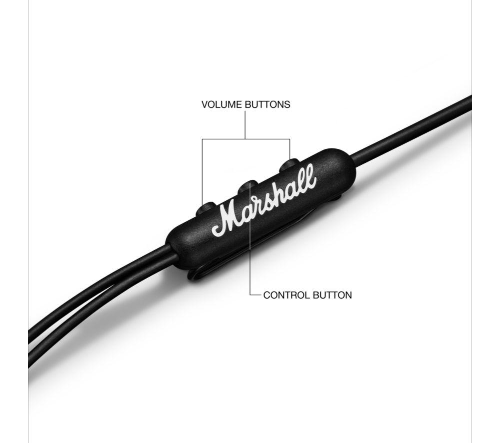 MARSHALL Mode USB Type-C Earphones - Black image number 3 of 9