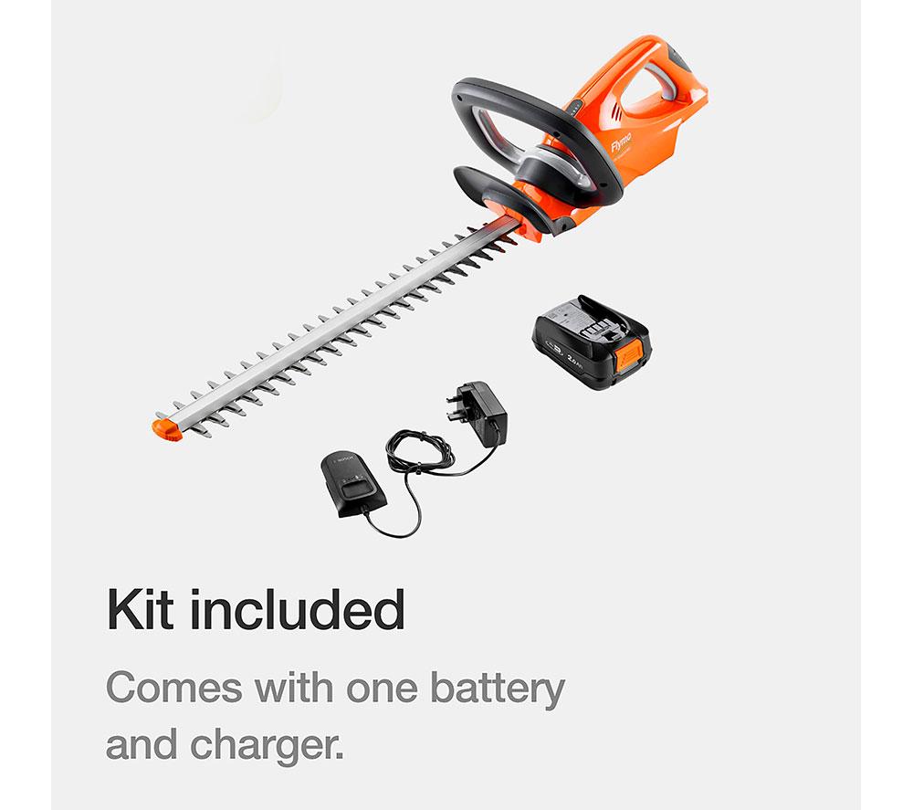 FLYMO SimpliCut 450 Cordless Hedge Trimmer - Orange image number 6 of 11