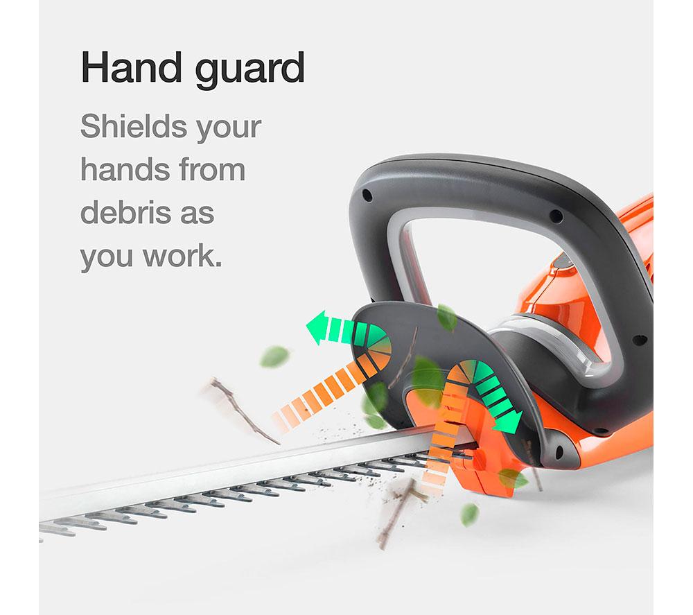 FLYMO SimpliCut 450 Cordless Hedge Trimmer - Orange image number 7 of 11