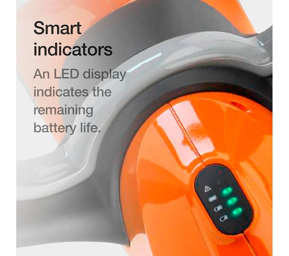 FLYMO SimpliCut 450 Cordless Hedge Trimmer - Orange image number 8 of 11