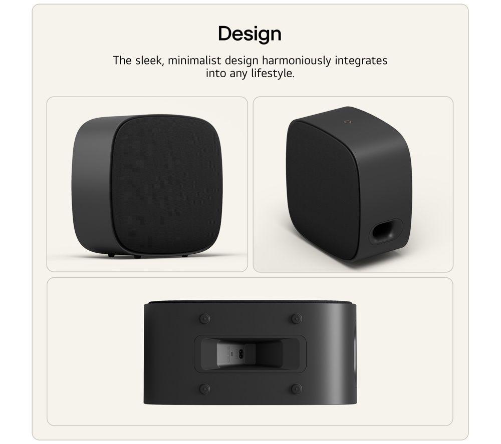 LG Sound Suite W7 Subwoofer - Black image number 3 of 10