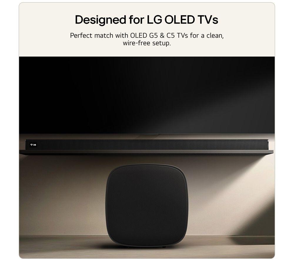 LG Sound Suite W7 Subwoofer - Black image number 4 of 10