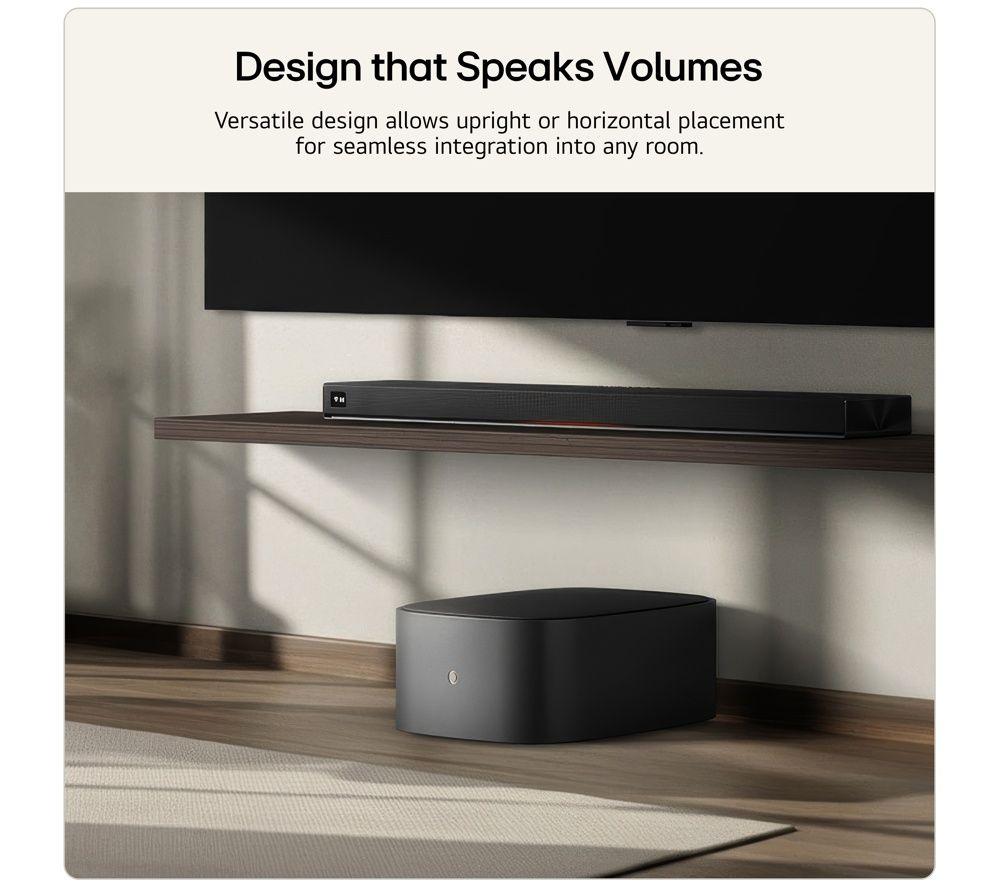 LG Sound Suite W7 Subwoofer - Black image number 8 of 10