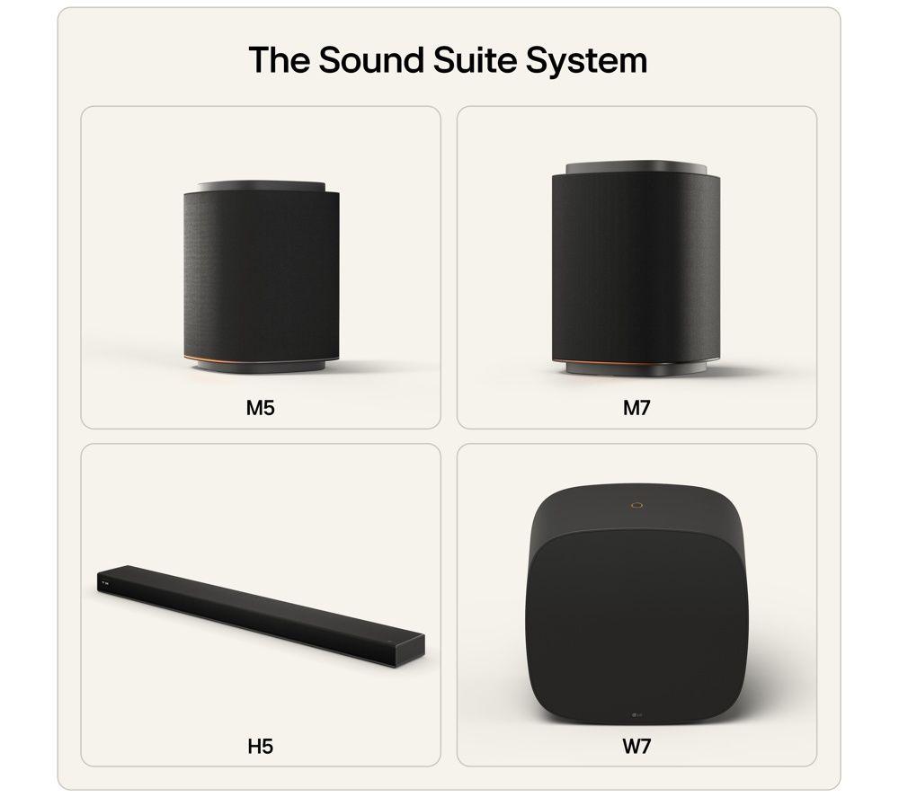 LG Sound Suite W7 Subwoofer - Black image number 9 of 10