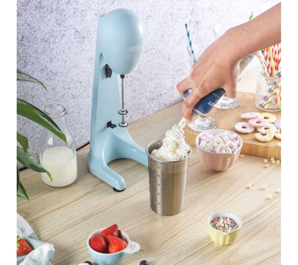 GILES & POSNER EK6628GSBL Milkshake Maker - Blue image number 2 of 7
