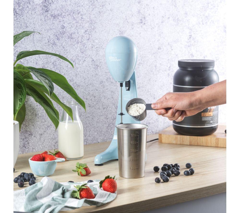 GILES & POSNER EK6628GSBL Milkshake Maker - Blue image number 4 of 7