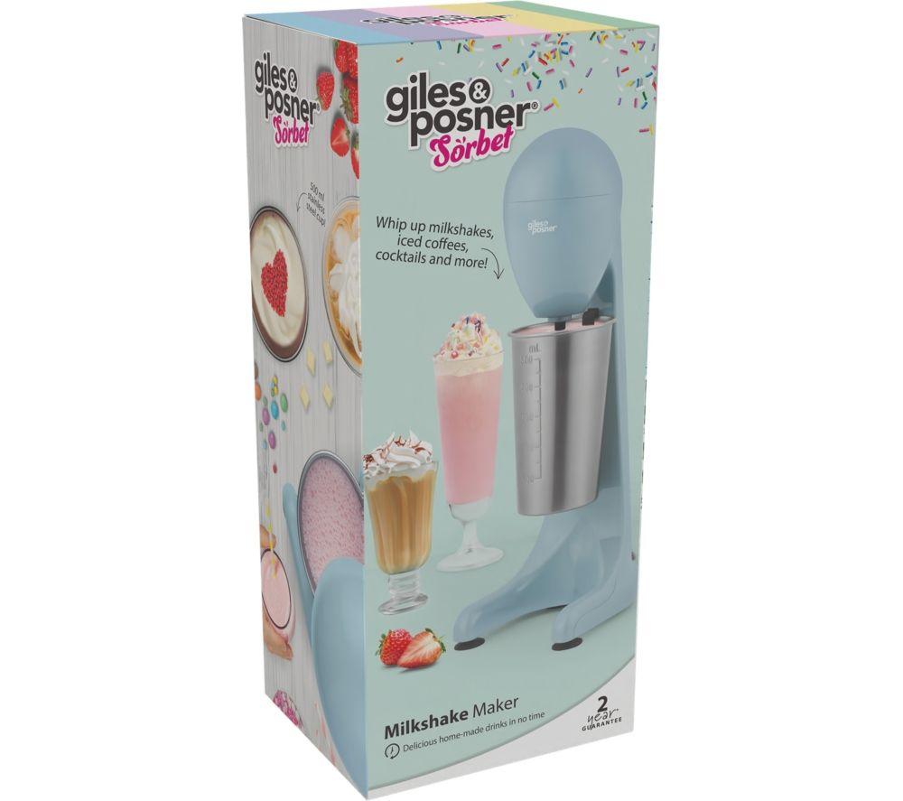 GILES & POSNER EK6628GSBL Milkshake Maker - Blue image number 6 of 7