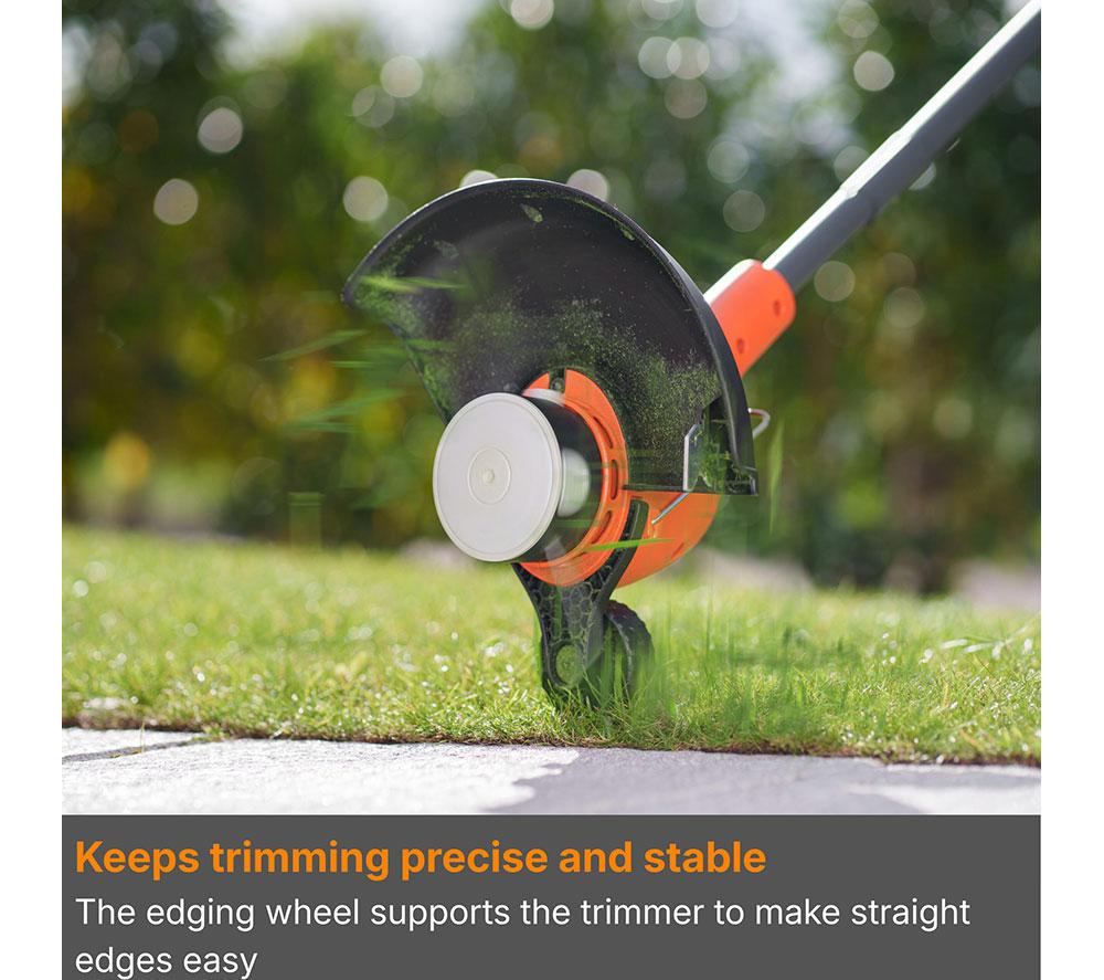 FLYMO SimpliTrim 230 Plus Grass Trimmer - Orange image number 4 of 9