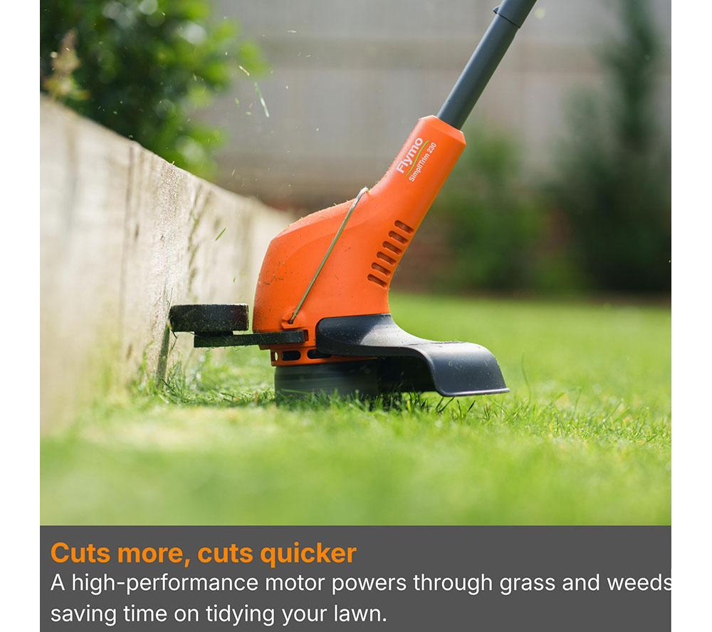 FLYMO SimpliTrim 230 Plus Grass Trimmer - Orange image number 5 of 9