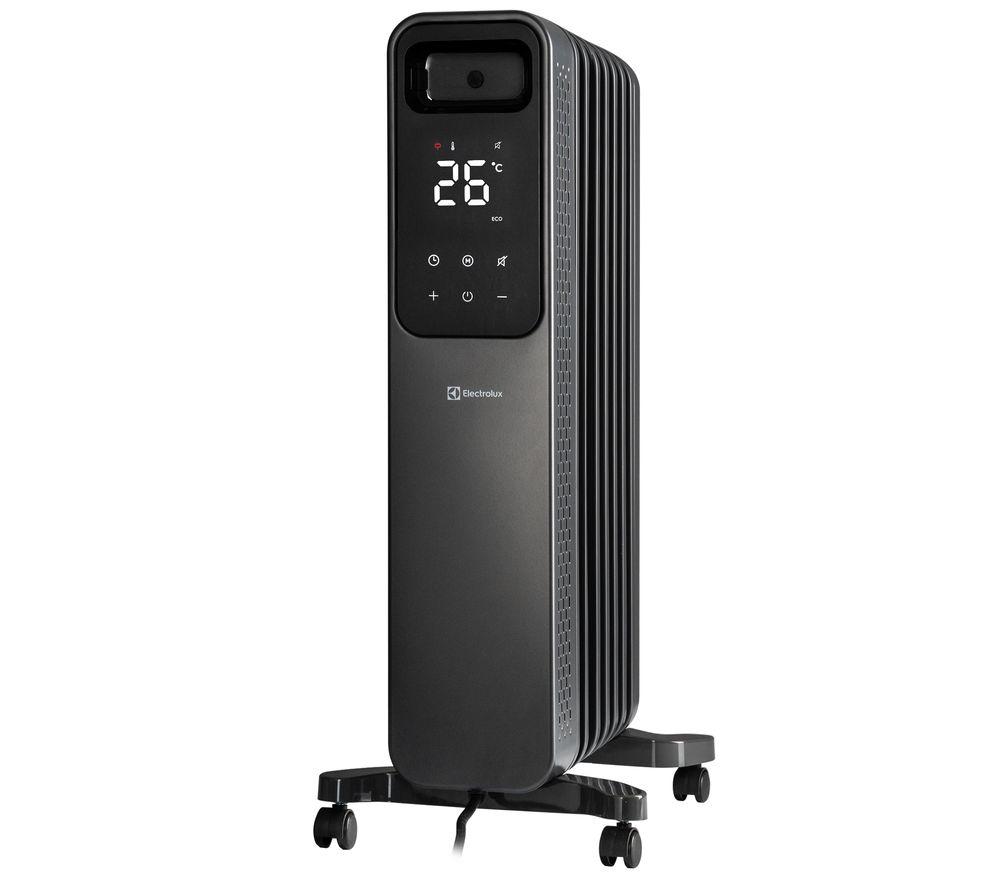 Electrolux Hea2012elgry Portable Oil-Filled Radiator  Grey, Silver/Grey