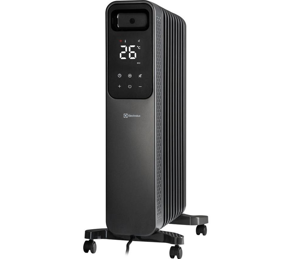 ELECTROLUX HEA2013ELGRY Portable Oil‑Filled Radiator – Grey
