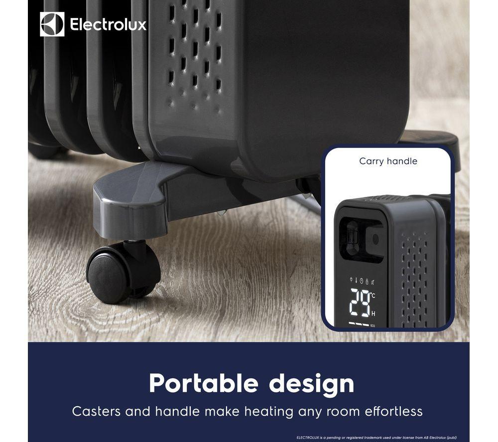 ELECTROLUX HEA2014ELGRY Portable Oil‑Filled Radiator &ndash; Grey image number 3 of 6