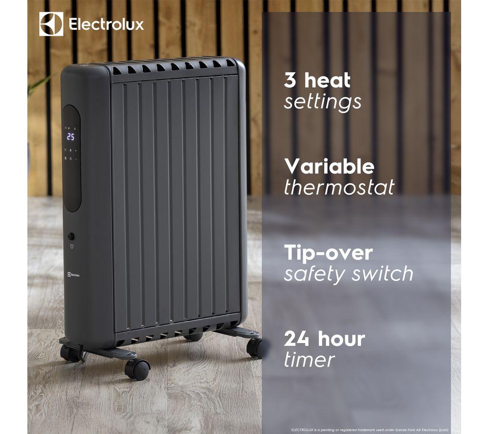 ELECTROLUX HEA1988ELGRY Portable Oil‑Filled Radiator &ndash; Grey image number 6 of 6