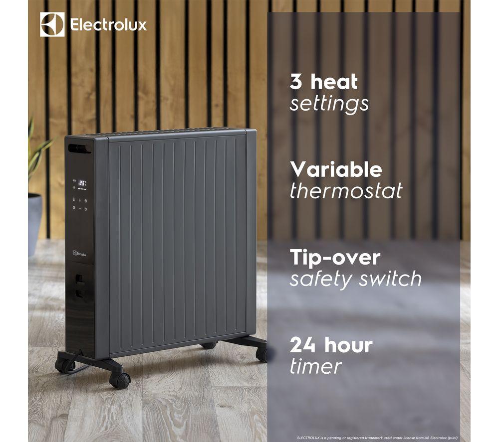 ELECTROLUX HEA1990ELGRY Portable Oil‑Free Radiator &ndash; Grey image number 2 of 6