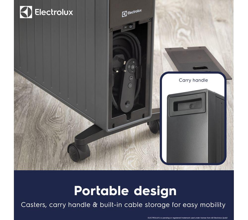 ELECTROLUX HEA1990ELGRY Portable Oil‑Free Radiator &ndash; Grey image number 5 of 6