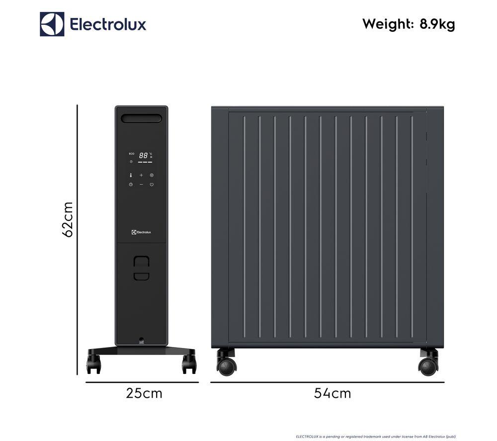 ELECTROLUX HEA1990ELGRY Portable Oil‑Free Radiator &ndash; Grey image number 6 of 6