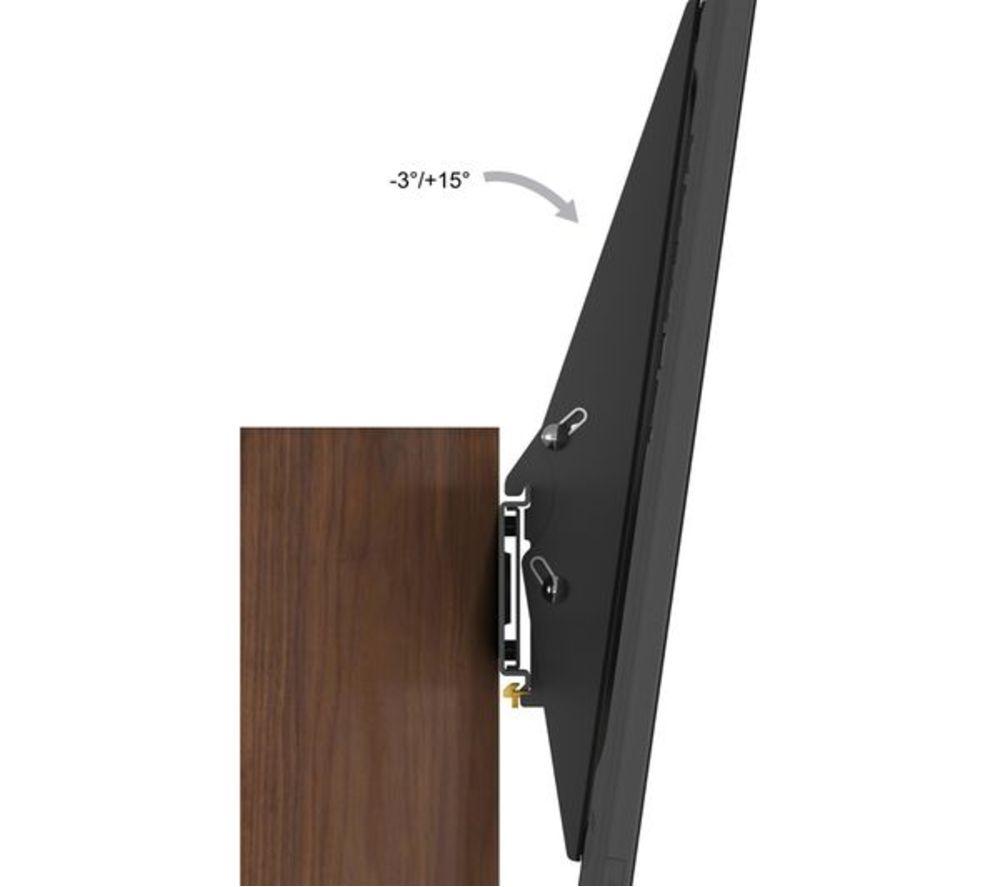 AVF Chepstow 930 mm Oval TV Stand with Bracket for 32-65" TVs - Walnut image number 6 of 26