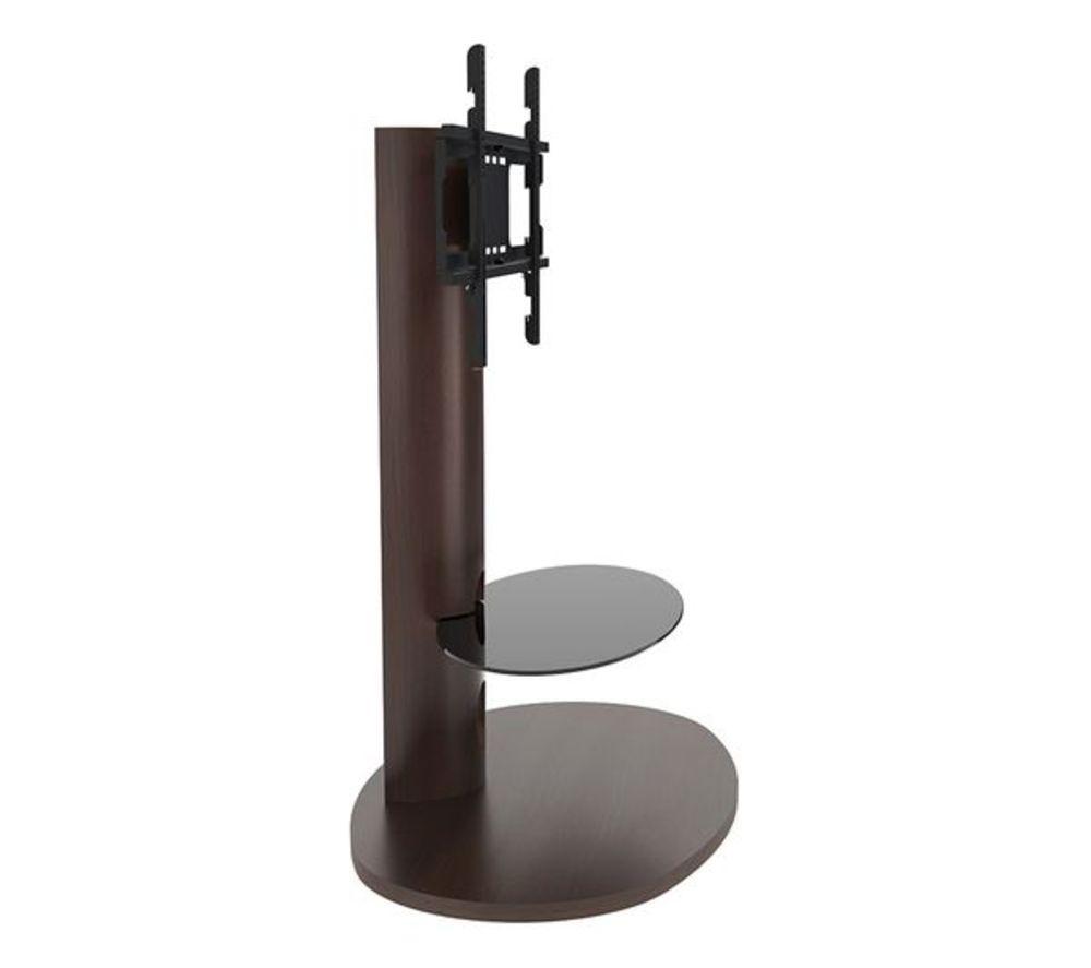 AVF Chepstow 930 mm Oval TV Stand with Bracket for 32-65" TVs - Walnut image number 20 of 26