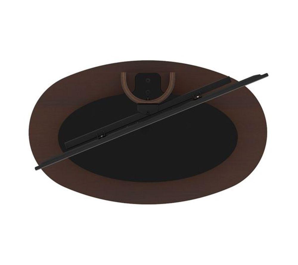 AVF Chepstow 930 mm Oval TV Stand with Bracket for 32-65" TVs - Walnut image number 23 of 26