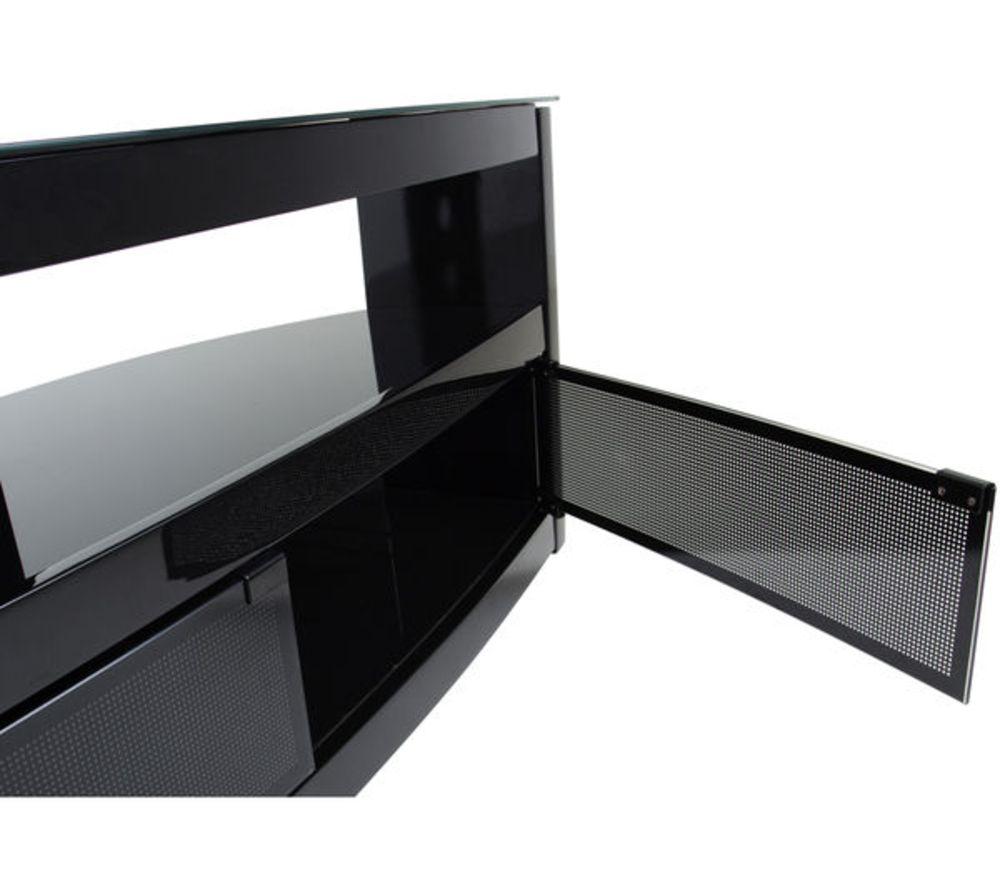 AVF AVF Burghley 1250 mm Curved TV Stand for up to 65" TVs - Black image number 5 of 8