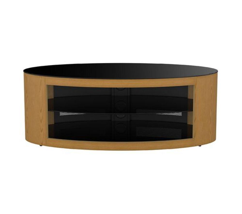 AVF Buckingham 1100 mm TV Stand for up to 55" TVs - Oak image number 4 of 10