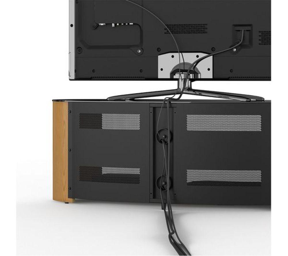 AVF Buckingham 1100 mm TV Stand for up to 55" TVs - Oak image number 8 of 10